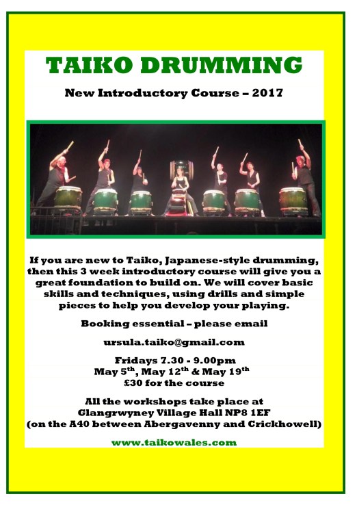 taiko poster May 2017